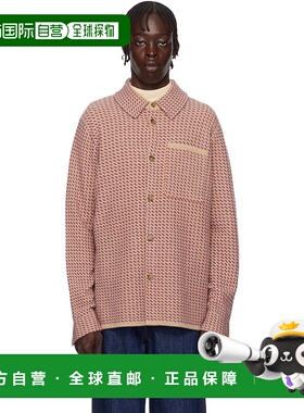 1h可退 潮奢 Guest in Residence 男士 驼色 & 红色 Tweed Work