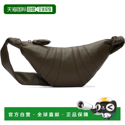 Lemaire 女士 卡其色小号 Croissant 单肩包 BG0003LL0018斜挎包