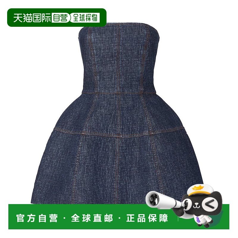FENDI 女士连衣裙 FLD568AW82F1UKIBLUEBERRY26 SS2026