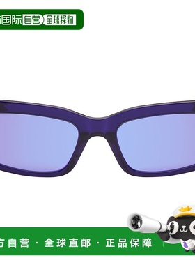 1h可退 潮奢 Balenciaga 巴黎世家 女士 紫色 Paper 太阳镜 BB032