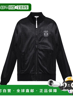 LOEWE 男士夹克 HSM1Y02X041100 AW2024 黑色