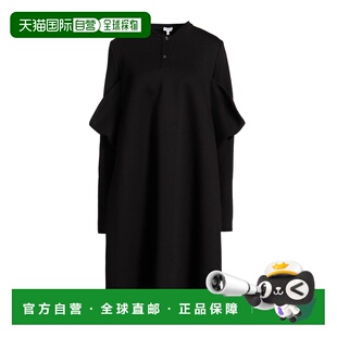 罗意威 女士 中长连衣裙 1h可退 舒适时尚 LOEWE black黑色 潮奢