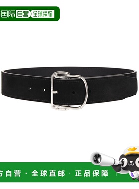 1h可退 潮奢 TOTÊME 女士 涡旋绒面革皮带 252WAM0046LE0027