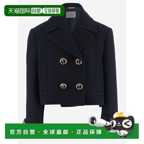 BALENCIAGA 女士外套 A002D7TUU168065 SS2026 黑【付后1h可退】