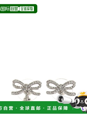 1h可退 潮奢 Self-Portrait 女士 'Bow Pearl' 耳环 RS26611EPSIL