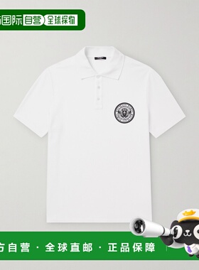 1h可退 潮奢 Balmain 巴尔曼 男士 短袖Polo衫 EH1GC026BC94