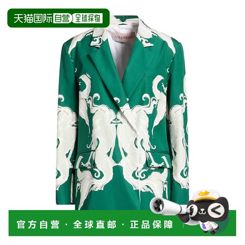 valentino 华伦天奴 女士 西装外套 green绿色 舒适时尚
