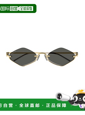 GUCCI 女士眼镜 GG1604S001 CO 黑色 徽标太阳镜古驰