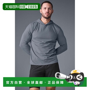 alo yoga Conquer REFORM LONG SLEEVE WITH HOOD 套头长袖纯色卫