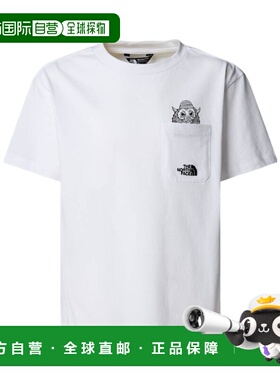 THE NORTH FACE 男童T恤 NF0A8EAKFN4 AW2025 白色