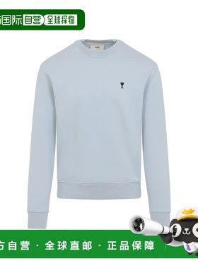 Ami Paris 男士针织毛衣 HSW7637304506 AW2025 蓝色