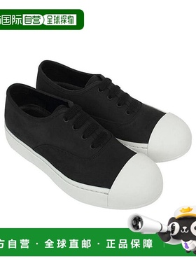 【99新未使用】PRADA 男士运动鞋 2EG199037F0002 AW2020 黑色 徽