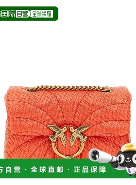 PINKO 女士斜挎包 100039A2C8B00Q SS2025 橙色 Love Bag Puff 迷