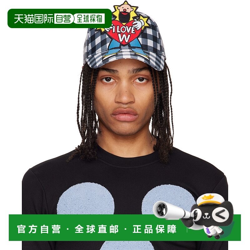 1h可退 潮奢 Walter Van Beirendonck 男士 蓝色 & 白色 Clown 棒