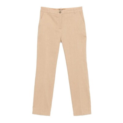 PINKO 女士休闲裤 100155A34ID41 SS2026 浅棕色 `Bello` Pants