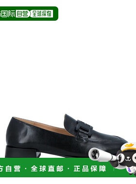 1h可退 潮奢 Laura Biagiotti 女士 乐福鞋 black黑色 舒适时尚