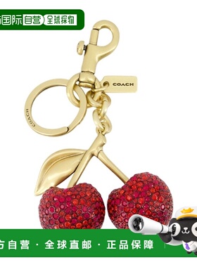 COACH 女士项链 CCD32B4RD AW2025 红色水晶吊坠