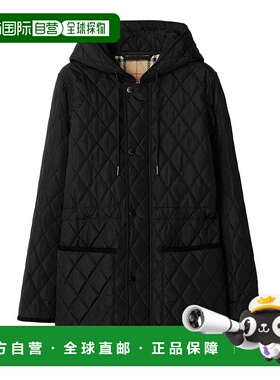 BURBERRY 女士羽绒服 8110531 AW2025 黑色 Bromley