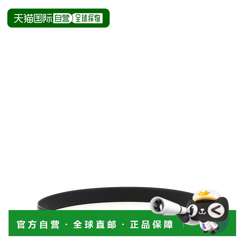 1h可退 SALVATORE FERRAGAMO 男士腰带 746507NERO CO 黑色牛皮