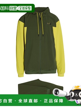 1h可退 潮奢 Ea7 男士 Outfit 运动运动装 green绿色 舒适时尚