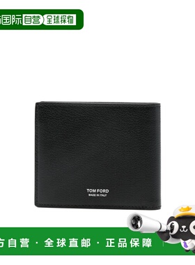 1h可退 TOM FORD 男士钱包 YH410LGO033SNAA SS2026 黑色 加长T字