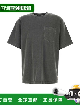 1h可退 潮奢 CARHARTT WIP 男士 S/S Torion 深灰棉质口袋T恤 I03