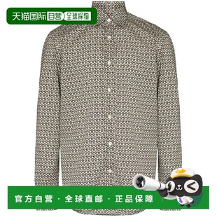 FERRAGAMO AW2023 男士 衬衫 140342706859 长袖 SALVATORE