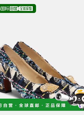 1h可退 潮奢 valentino 华伦天奴 女士 Adamantine 60 花呢露跟浅