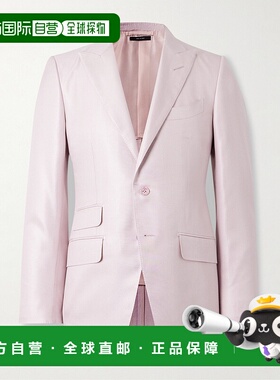 1h可退 潮奢 Tom Ford 汤姆 福特 男士 O'Connor 斜纹丝绸西装外