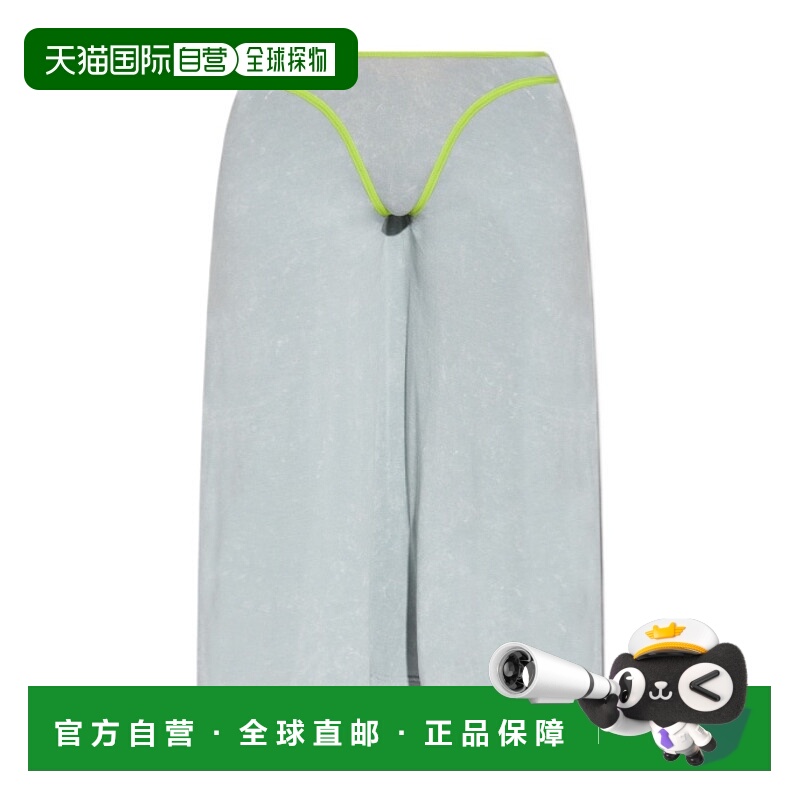 1小时内可退 DIESEL 女士休闲裤 A173340CNAY9DT SS2025 灰色 O-F