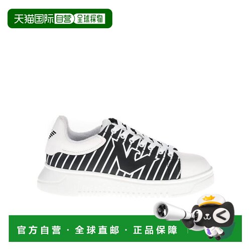 EMPORIO ARMANI 男士运动鞋 X4X264XM227WHITE SS2022阿玛尼