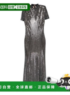 1h可退 SELF-PORTRAIT 女士连衣裙 RS26051MGRGREY SS2026