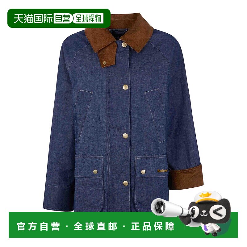 Barbour 女士夹克 LCA0394IN71 AW2025 蓝色 Asker 支付后1h可退图片