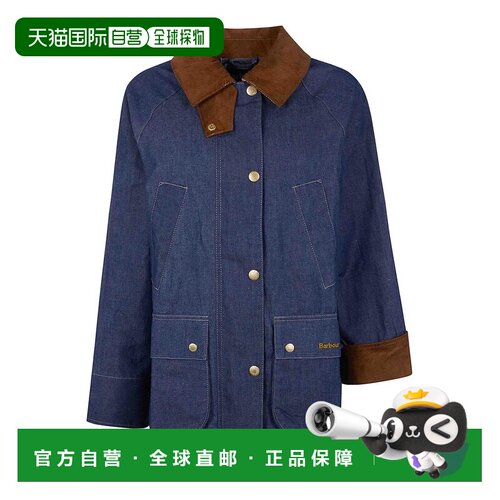 Barbour 女士夹克 LCA0394IN71 AW2025 蓝色 Asker 支付后1h可退