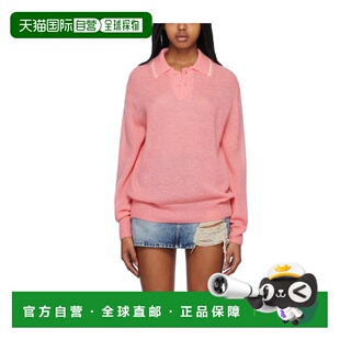 女士衬衫 徽标Polo衫 WDKT123665UPK 粉红色 SS2023 WE11DONE