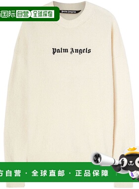 PALM ANGELS 男士针织衫 AW2023长袖羊绒 PMHE054F23KNI0040110