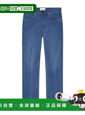 GIVENCHY 男士牛仔裤 BM51NS5177420 CO 蓝色 STRAIGHT FIT DENIM