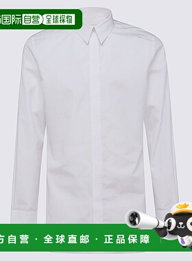 GIVENCHY 男士衬衫 BM60PQ14M6100 AW2024 白色长袖