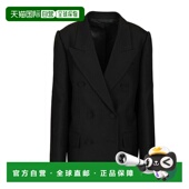 潮奢 外套 Acne 艾克妮 1h可退 黑色双排扣西装 Studios 女士 AH03