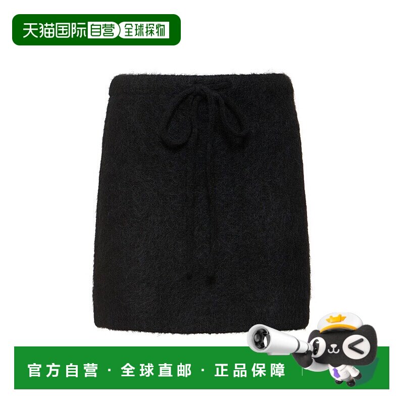 1h可退 潮奢 THE GARMENT 女士 Bern羊驼毛混纺针织迷你短裙