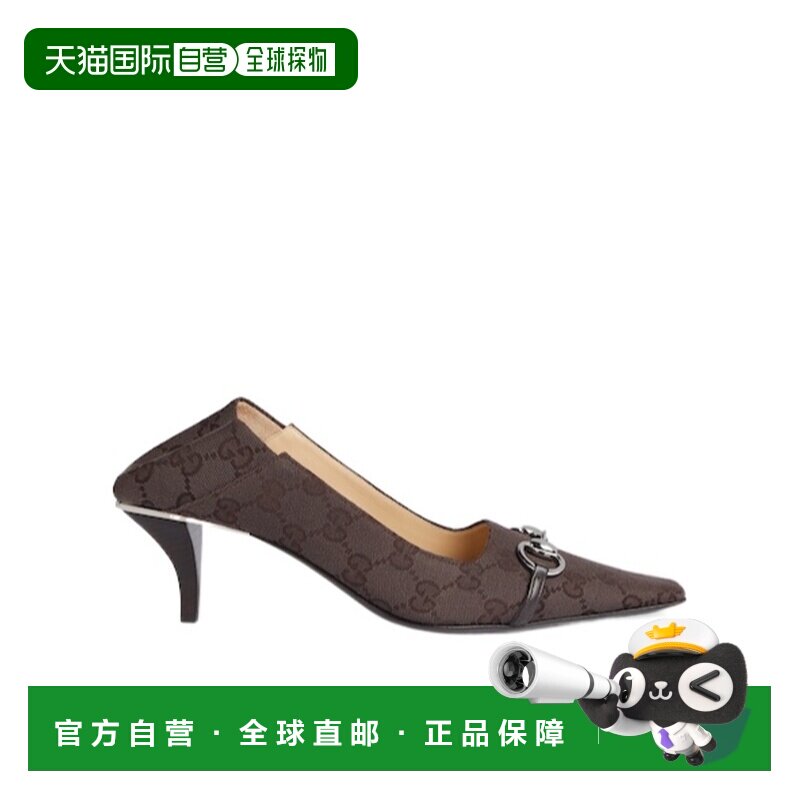 GUCCI 女士高跟鞋 A0001GFAFZD2544 SS2026 褐色 尖头高跟鞋