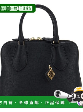 TORY BURCH 女士手提包 155619724 SS2024 黑色 Mini pebbled swi