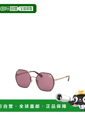 Coach蔻驰女士眼镜0HC7095H93316GAW2024粉太阳镜