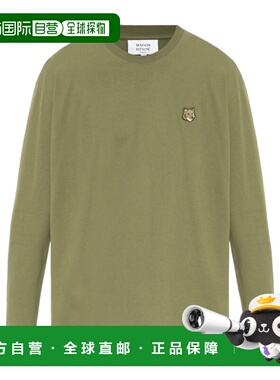 MAISON KITSUN&Eacute; 男士T恤 LM00109KJ0118P384 AW2024长袖