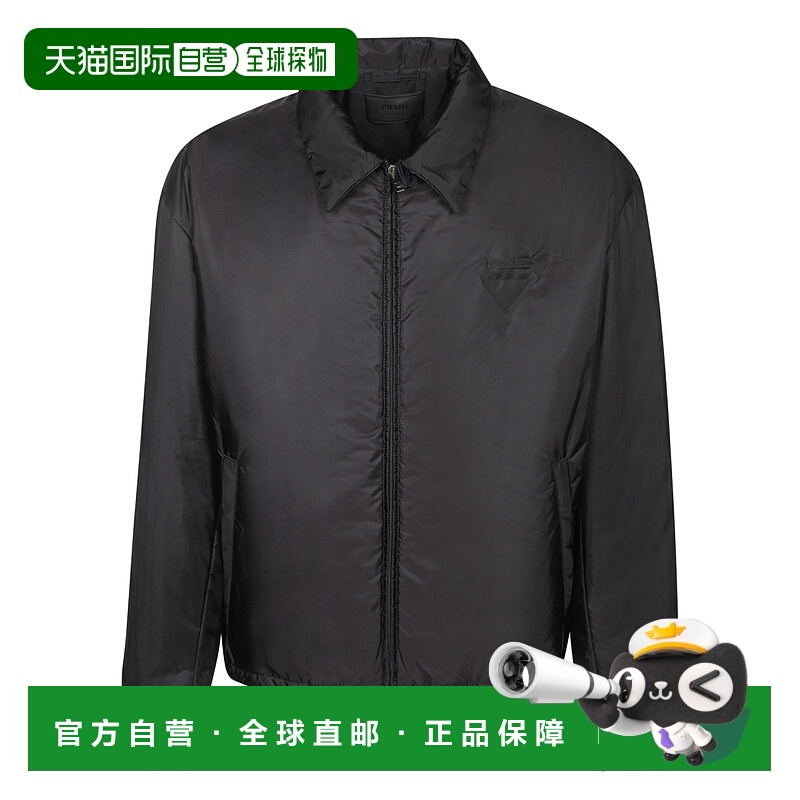 1h可退 PRADA 男士夹克 SGC9121WQ9F0002 AW2025 黑色 Black nylo