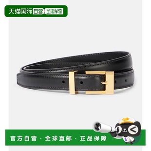 女士 KHAITE Manhattan 皮带腰带 舒适时 1h可退 black黑色 潮奢