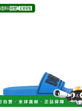 1h可退 潮奢 Diesel 迪赛 男士 Slides 便鞋 blue蓝色 舒适时尚