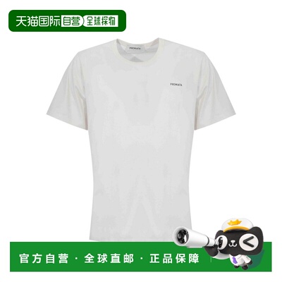PREMIATA 男士T恤 PA1032JERSEYWHITE SS2026 白色