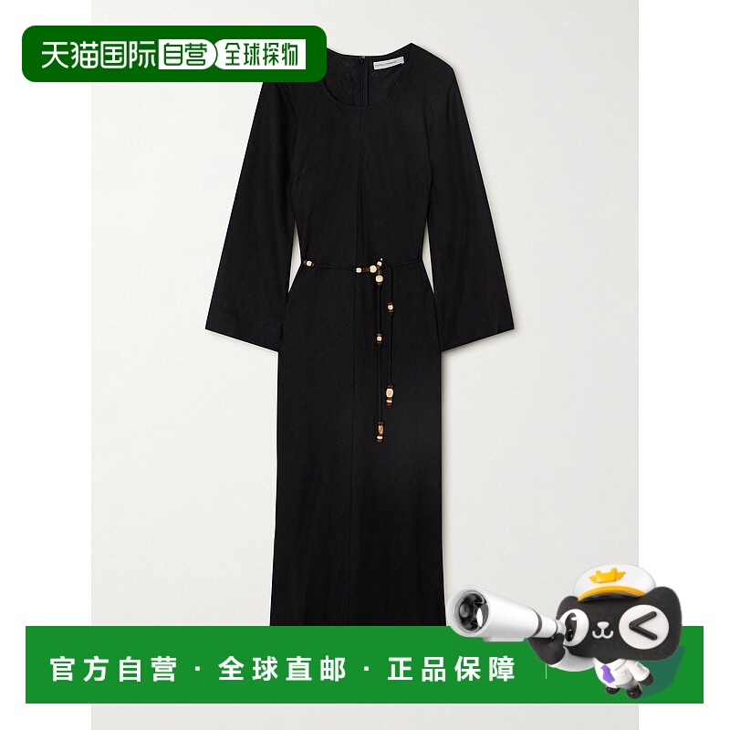 1h可退 潮奢 FAITHFULL THE BRAND 女士 Galea 束带串珠精饰亚麻