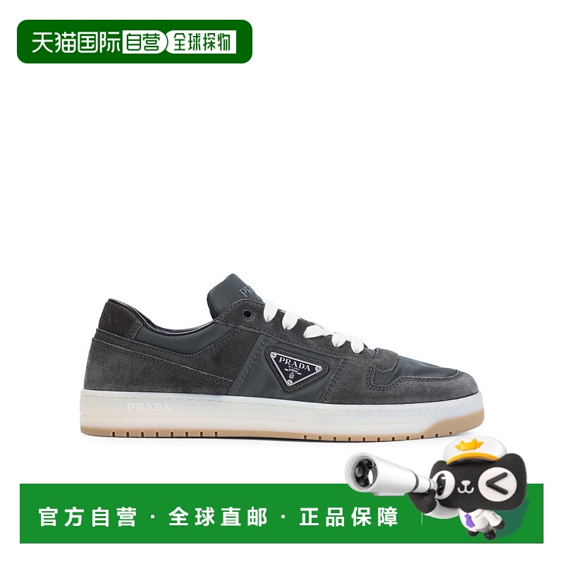 1h可退 PRADA 男士运动鞋 2EE364D7RFD002F063H AW2025 灰色